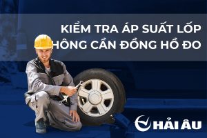 Kiểm tra áp suất lốp mà không cần đồng hồ đo