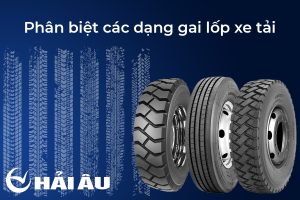 Phân biệt các dạng gai lốp xe tải