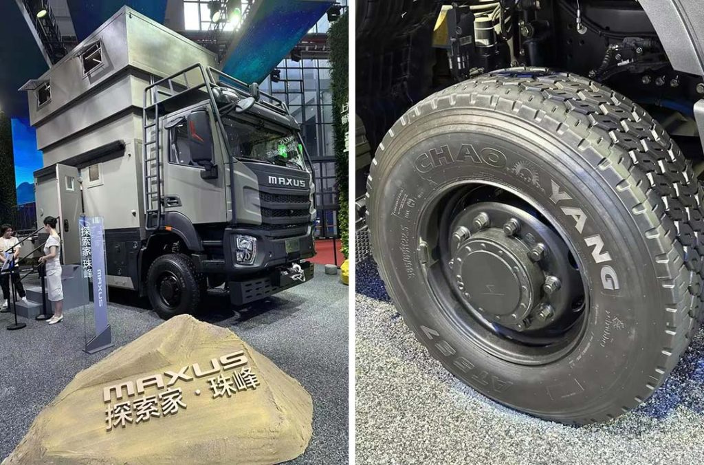 Lốp xe tải Chaoyang: phụ kiện chính thức mẫu xe tải hạng nặng SAIC Maxus